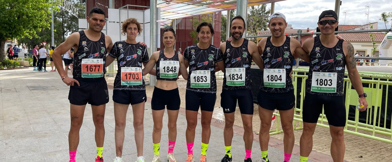 Grandes Resultados para la AD Atletas Don Benito en el Campeonato de Extremadura de 5K y 10K
