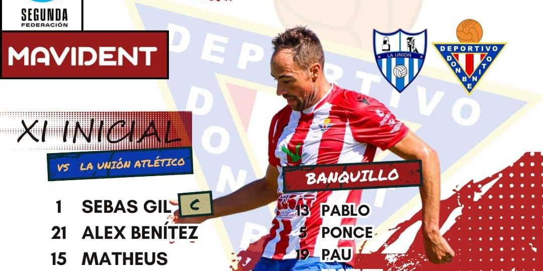 Derrota del CD Don Benito ante el FC La Unión Atlética por 3-1
