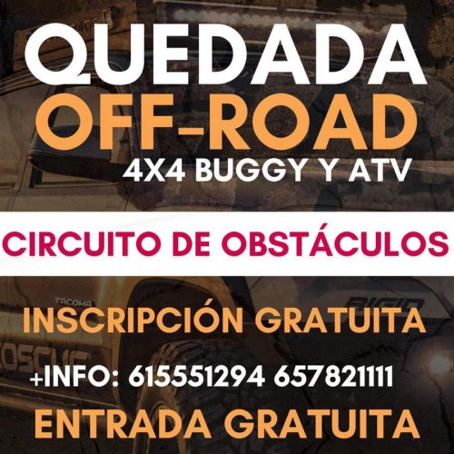 Quedada OFF-Road en Feval Motor este próximo 19 de octubre