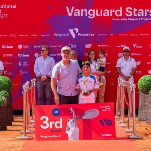 Álex Romero, tercer clasificado en el Circuito Internacional Vanguard Stars de Valencia