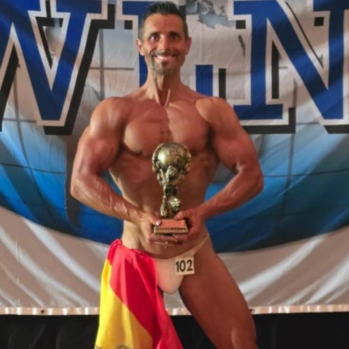 Antonio Morcillo «Tocino», campeón del mundo de World Natural Bodybuilding