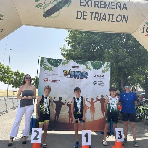 Excelentes resultados para el Triatlón Don Benito en la última prueba de la Liga Judex