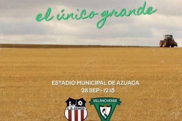 El Villanovense empata sin goles en Azuaga y se coloca líder en solitario