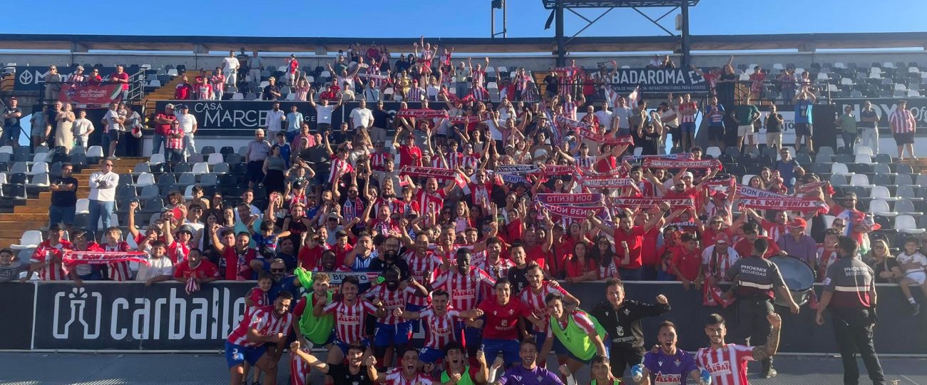 El Don Benito se impone al CD Badajoz en el Nuevo Vivero y refuerza sus aspiraciones