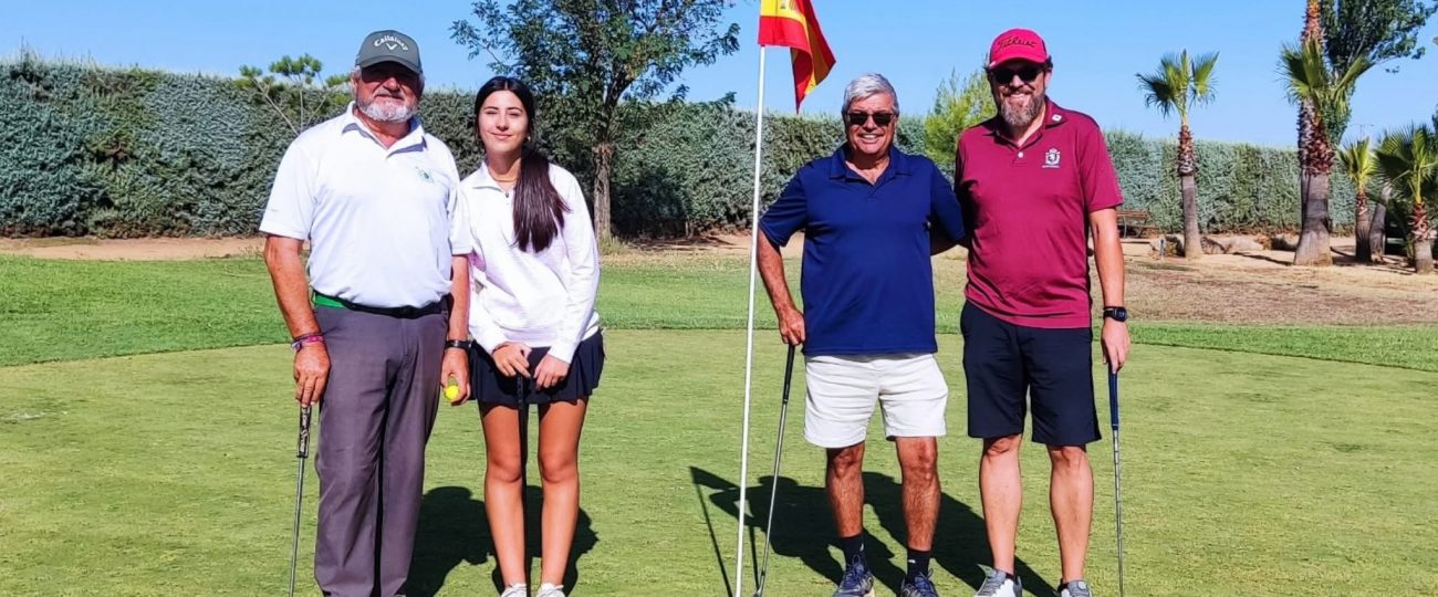 El campo de Golf Quinto Coto acogió el Campeonato de Extremadura de Pintch&Putt
