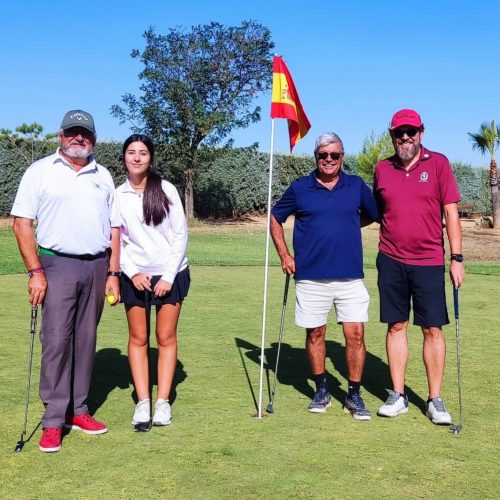 El campo de Golf Quinto Coto acogió el Campeonato de Extremadura de Pintch&Putt