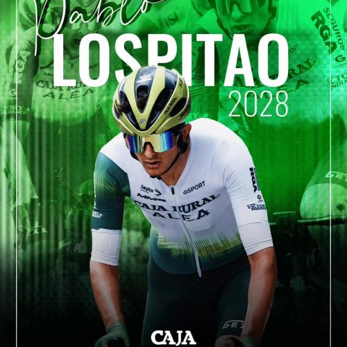 El ciclista dombenitense Pablo Lospitao da el salto al profesionalismo con el Caja Rural-Seguros RGA