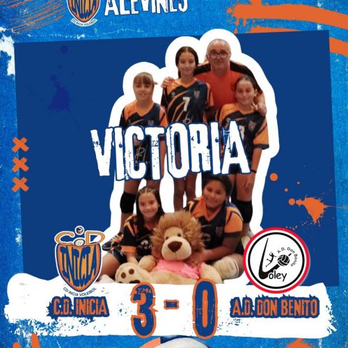 El CD Inicia Voleibol arranca la temporada con pleno de victorias frente a la AD Don Benito Voleibol