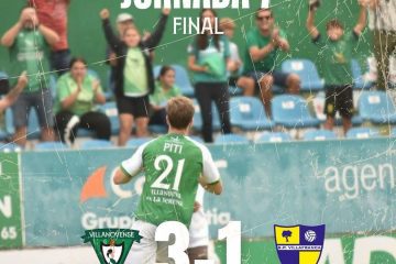 Victoria de carácter del Villanovense ante el Villafranca para seguir en lo más alto