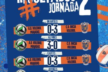Grandes resultados del CD Inicia Voleibol en su visita a Miajadas