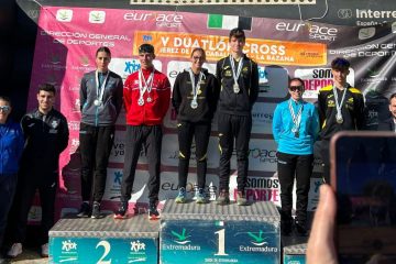 Brillante actuación del Club Triatlón Don Benito en el Campeonato de Extremadura de Duatlón Cross