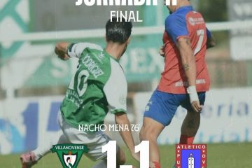 El CF Villanovense tropieza en casa y cede un empate ante el Atlético PuebloNuevo