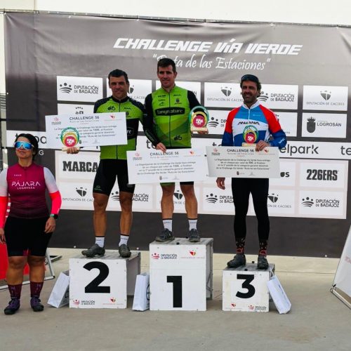 El Tany Nature Ciclismo copa el podio de la ChallengeVía Verde BTT