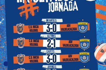 Pleno de victorias para Inicia Voleibol en una brillante jornada como local