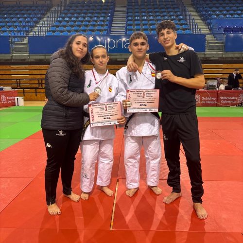 El Judo Club Don Benito consigue dos medallas en Pamplona