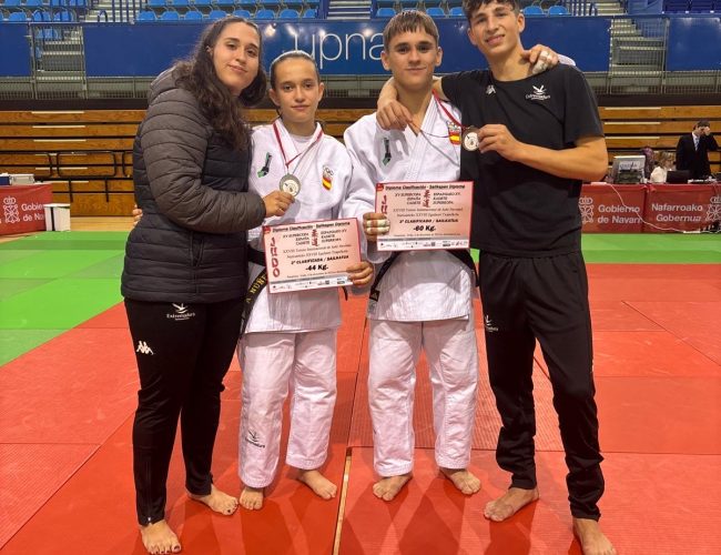 El Judo Club Don Benito consigue dos medallas en Pamplona