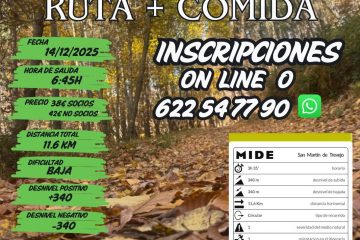 El Club de Montaña acaba el año con una nueva Ruta a Sierra de Gata