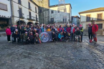 El Club de Montaña acaba la temporada con una ruta por Sierra de Gata