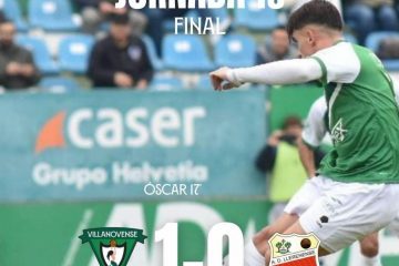 El Villanovense vuelve a sonreír con un triunfo por la mínima ante el Llerenense